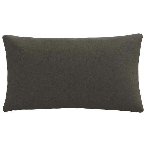 1-teiliges Rücken-Kissen PUTTEN 100 % Polyester Anthrazit