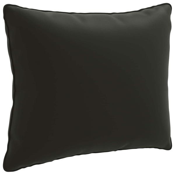 1-teiliges Rücken-Kissen PUTTEN 100 % Polyester Schwarz