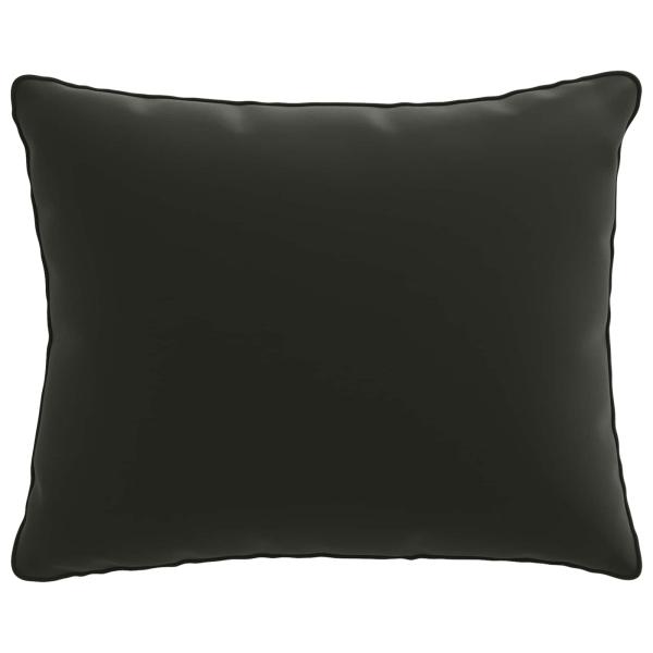 1-teiliges Rücken-Kissen PUTTEN 100 % Polyester Schwarz
