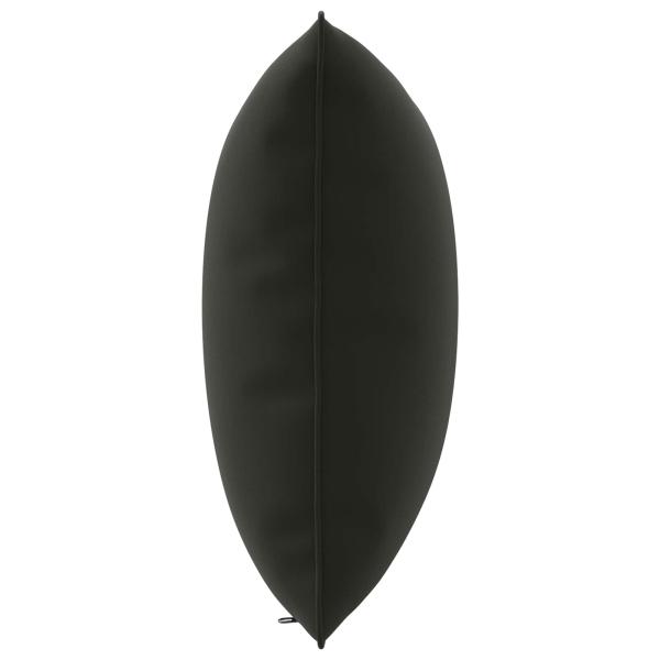1-teiliges Rücken-Kissen PUTTEN 100 % Polyester Schwarz