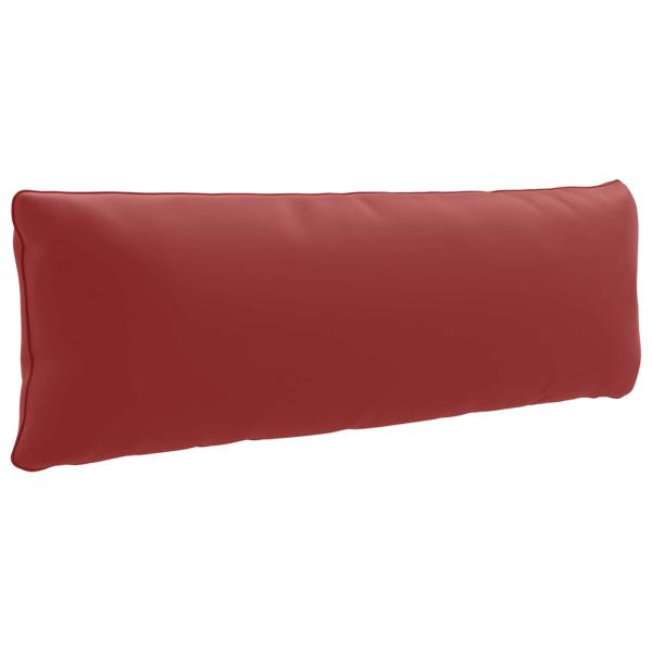 1-teiliges Rücken-Kissen PUTTEN 100 % Polyester Weinrot