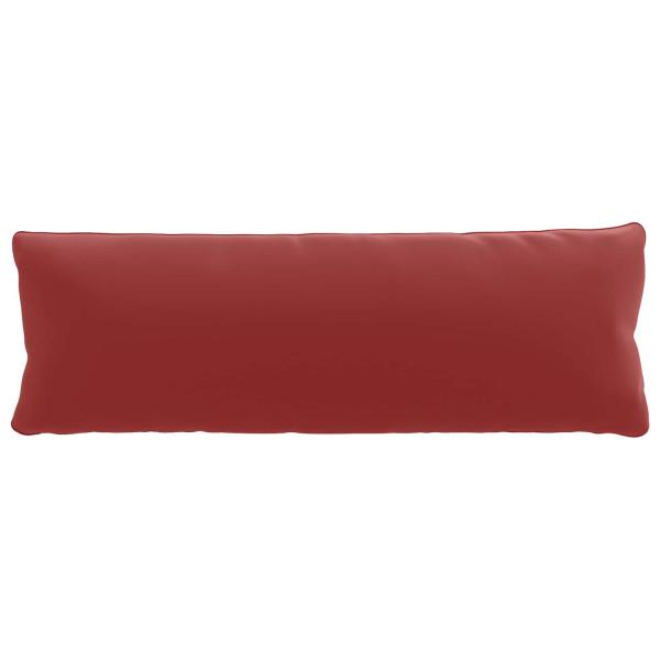 1-teiliges Rücken-Kissen PUTTEN 100 % Polyester Weinrot