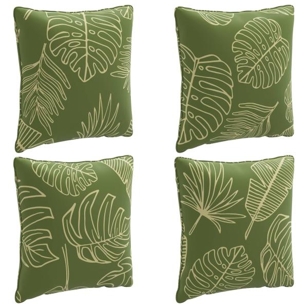 4-teilige Rücken-Kissen PUTTEN 4 pcs 100 % Polyester