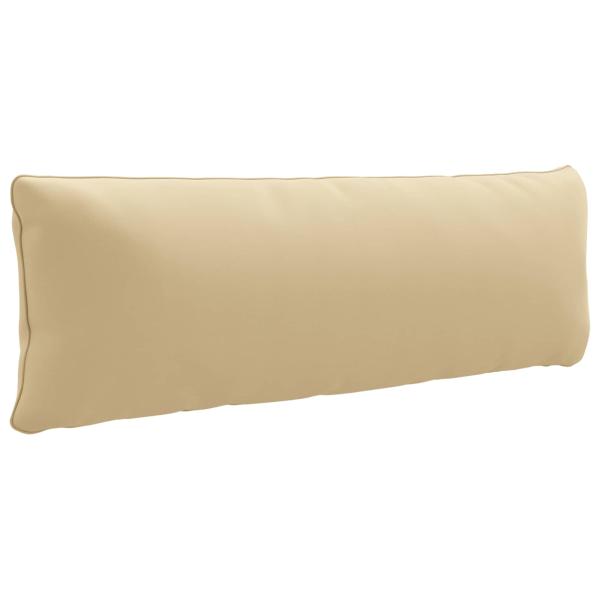 ARDEBO.de - 1-teiliges Rücken-Kissen PUTTEN 100 % Polyester Beige