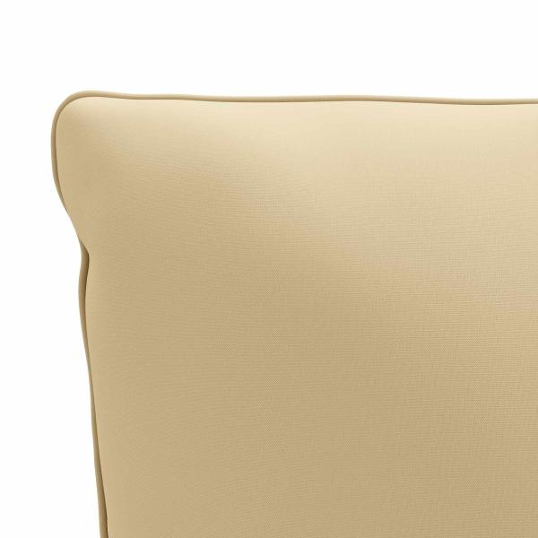 1-teiliges Rücken-Kissen PUTTEN 100 % Polyester Beige