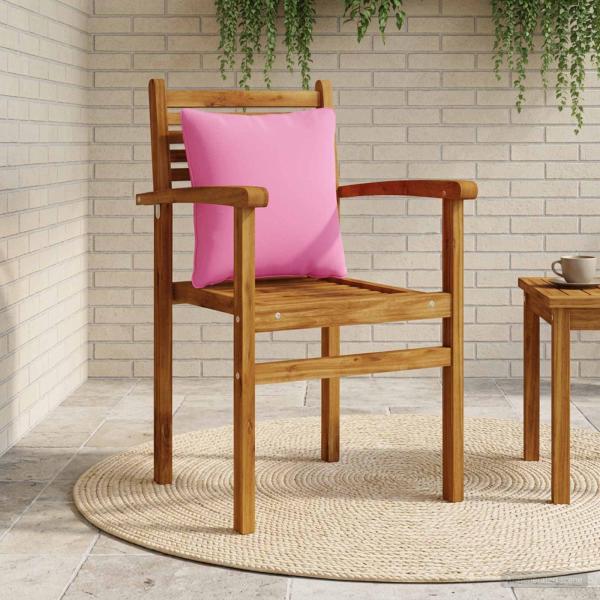 ARDEBO.de - 1-teiliges Rücken-Kissen PUTTEN 100 % Polyester Rosa