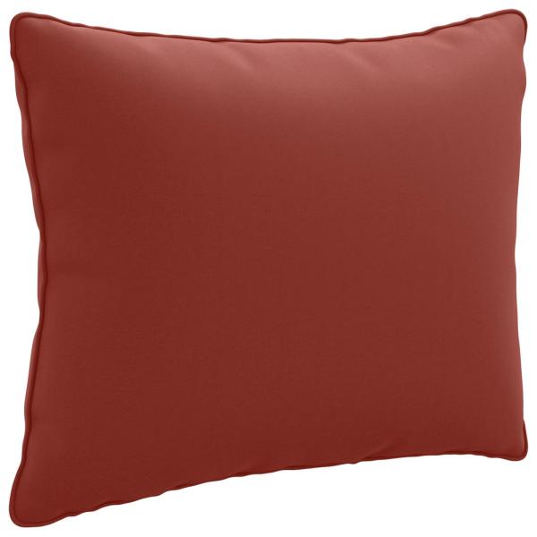 1-teiliges Rücken-Kissen PUTTEN 100 % Polyester Rot