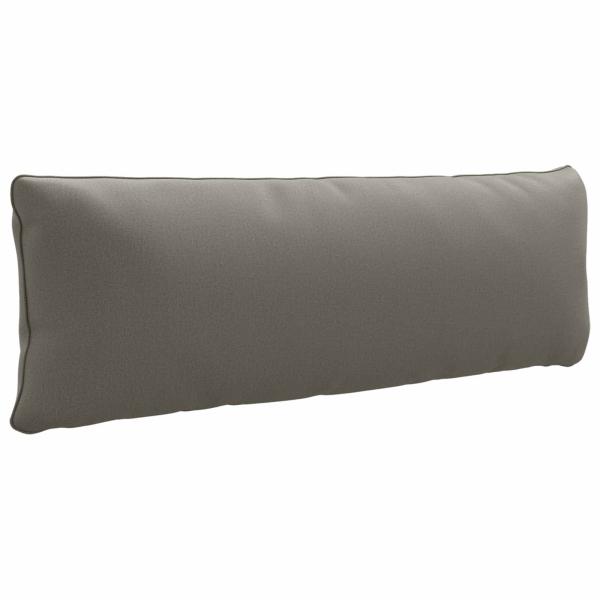 ARDEBO.de - 1-teiliges Rücken-Kissen PUTTEN 100 % Polyester Grau