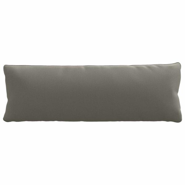 1-teiliges Rücken-Kissen PUTTEN 100 % Polyester Grau