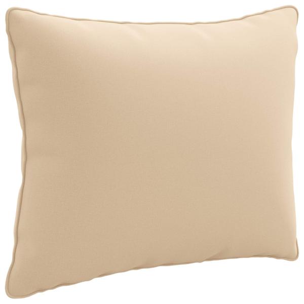 1-teiliges Rücken-Kissen PUTTEN 100 % Polyester Creme