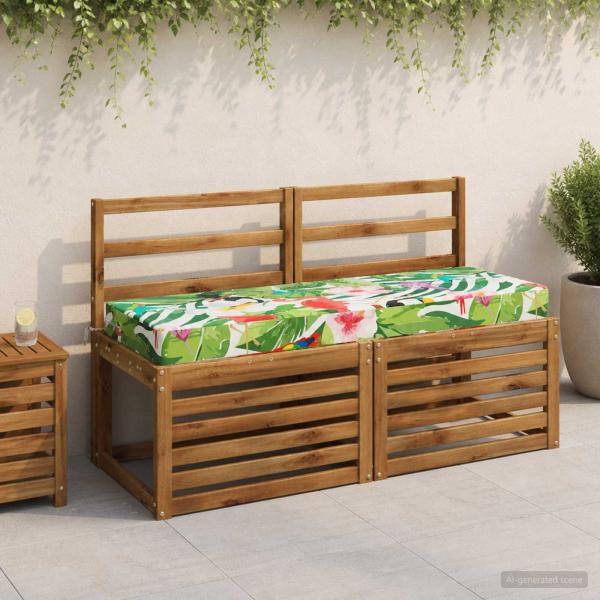 ARDEBO.de - Sitzkissen SOEST 100 % Polyester Mehrfarbig 120 x 40 x 10 cm