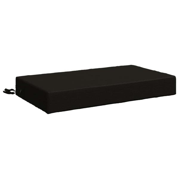 Sitzkissen SOEST 100 % Polyester Schwarz 70 x 40 x 10 cm