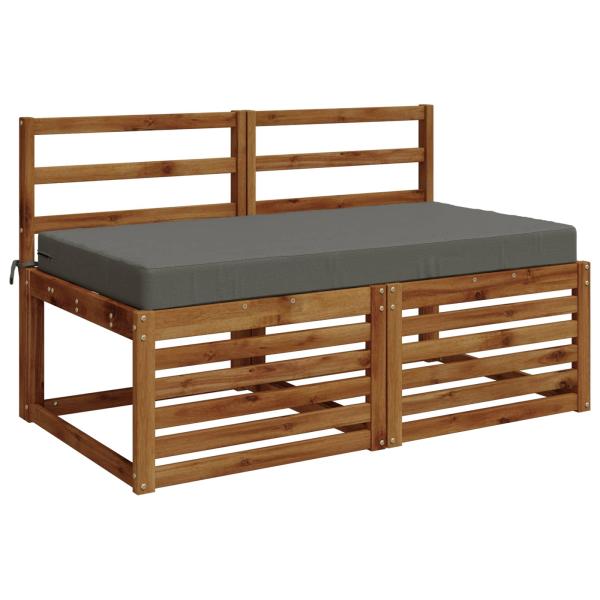 Sitzkissen SOEST 100 % Polyester Grau 120 x 80 x 10 cm