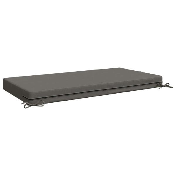 Sitzkissen SOEST 100 % Polyester Grau 120 x 80 x 10 cm