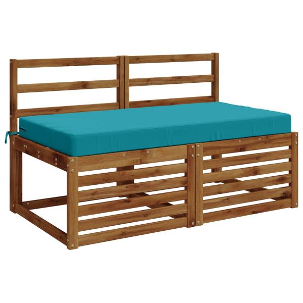 Sitzkissen SOEST 100 % Polyester Türkis 120 x 60 x 10 cm