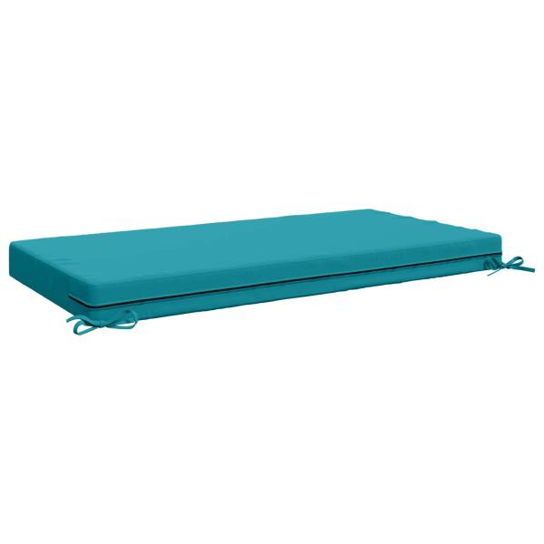 Sitzkissen SOEST 100 % Polyester Türkis 120 x 60 x 10 cm