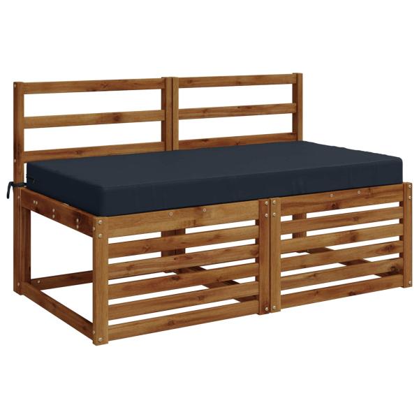 Sitzkissen SOEST 100 % Polyester Dunkelblau 120 x 80 x 10 cm