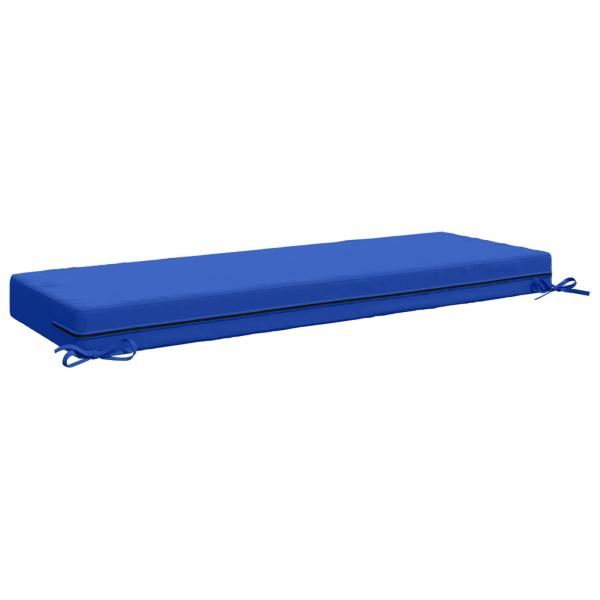 Sitzkissen SOEST 100 % Polyester Königsblau 120 x 40 x 10 cm