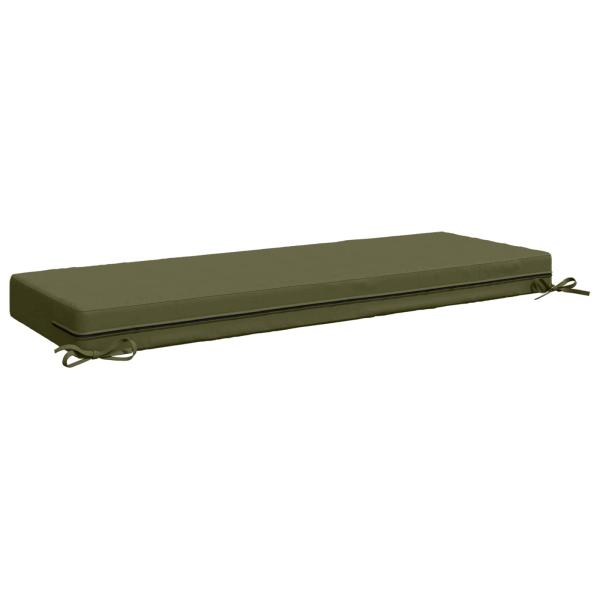 Sitzkissen SOEST 100 % Polyester Olivgrün 120 x 40 x 10 cm