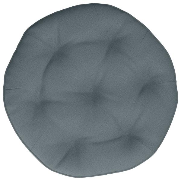 Hängesessel-Kissen VIANEN 100 % Polyester Blau Ø 60 x 10 cm