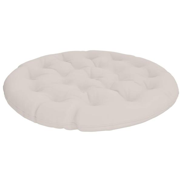 Papasan-Sessel-Kissen VIANEN 100 % Polyester Weiß Ø 100 x 12 cm