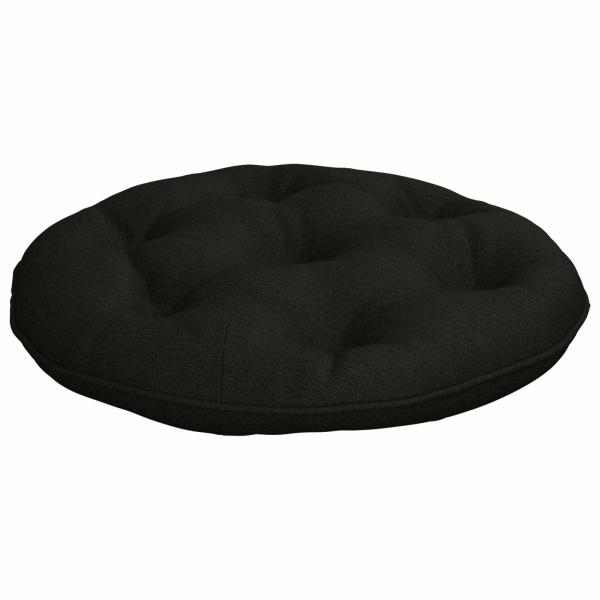 Hängesessel-Kissen VIANEN 100 % Polyester Schwarz Ø 40 x 10 cm