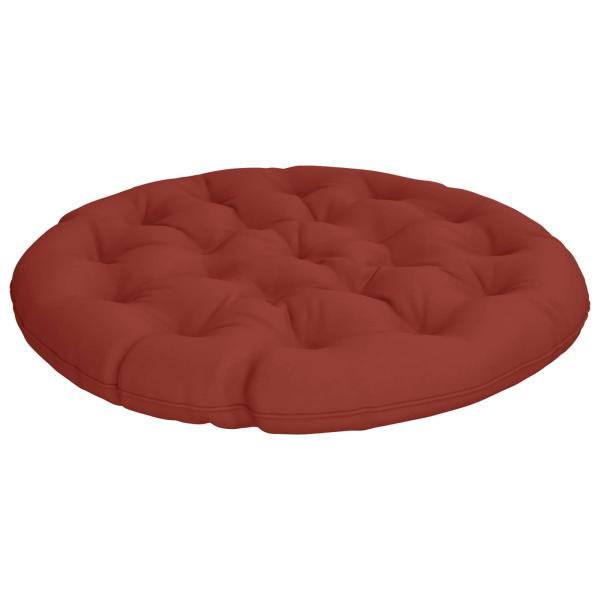 Papasan-Sessel-Kissen VIANEN 100 % Polyester Rot Ø 120 x 12 cm