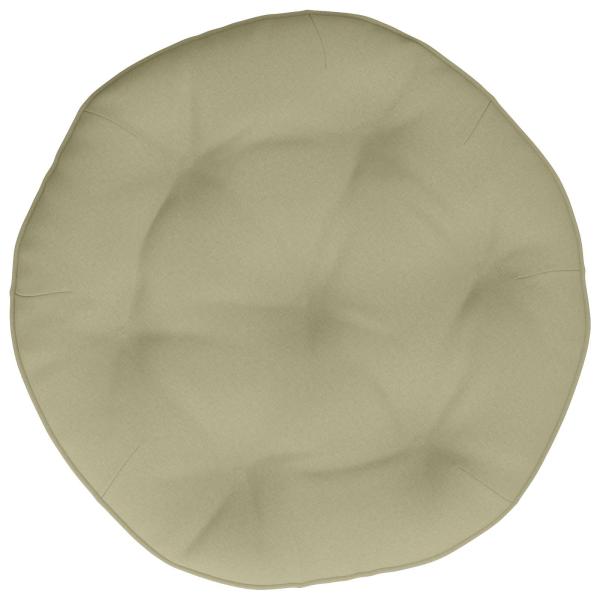 Hängesessel-Kissen VIANEN 100 % Polyester Hellgrün Ø 45 x 10 cm