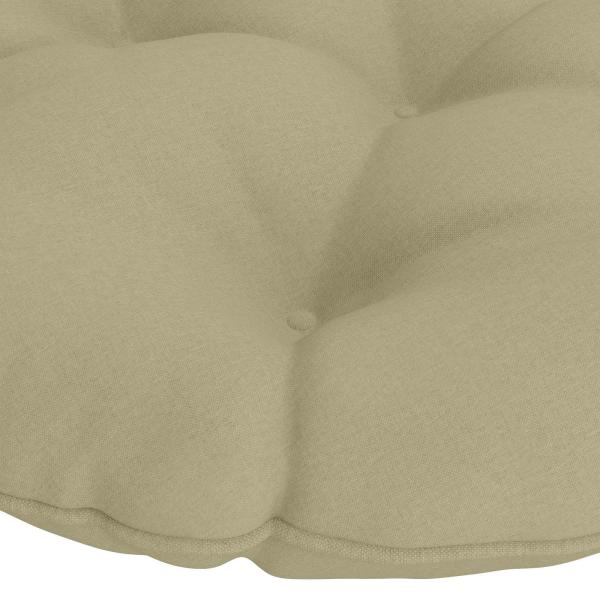 Hängesessel-Kissen VIANEN 100 % Polyester Hellgrün Ø 45 x 10 cm