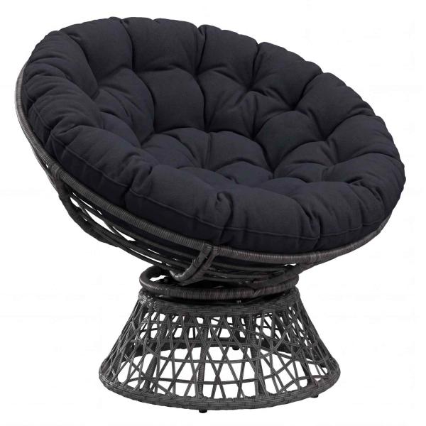 Papasan-Sessel-Kissen VIANEN 100 % Polyester Dunkelblau