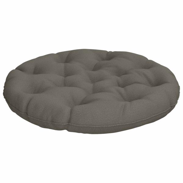 Hängesessel-Kissen VIANEN 100 % Polyester Grau Ø 80 x 12 cm