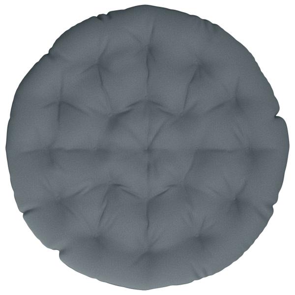 Papasan-Sessel-Kissen VIANEN 100 % Polyester Blau Ø 100 x 12 cm