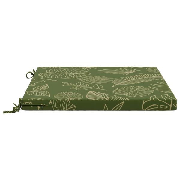 1-teiliges Sitzkissen SOEST 100 % Polyester Blattdesign