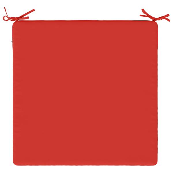 1-teiliges Sitzkissen SOEST 100 % Polyester Rot 60 x 60 x 3 cm
