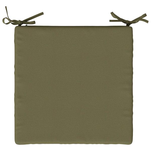 4-teilige Sitzkissen SOEST 4 stk. 100 % Polyester Olivgrün