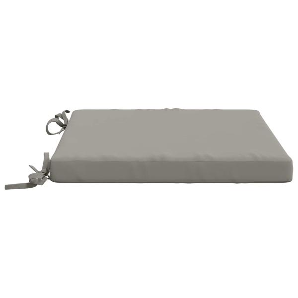4-teilige Sitzkissen SOEST 4 stk. 100 % Polyester Grau