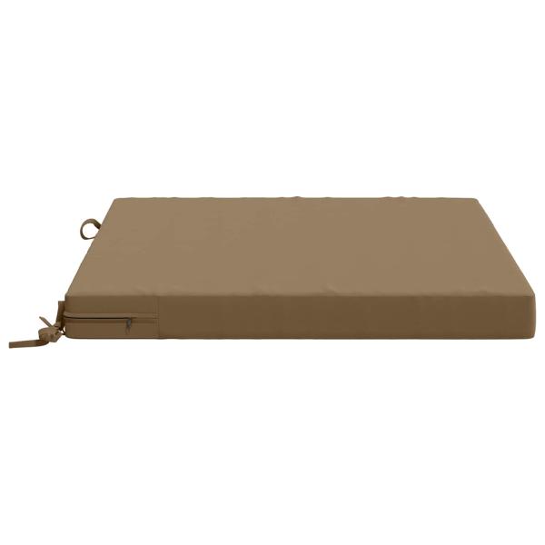 1-teiliges Sitzkissen SOEST 100 % Polyester Taupe