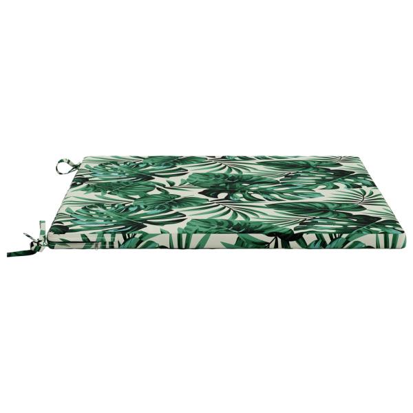 1-teiliges Sitzkissen SOEST 100 % Polyester Blattmuster