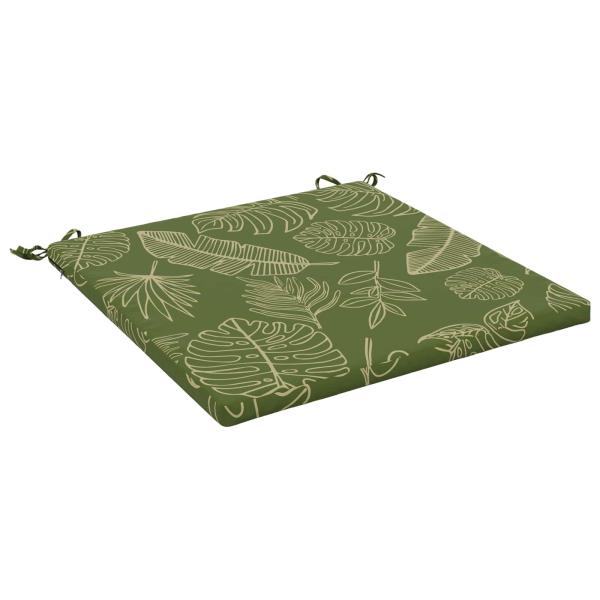 1-teiliges Sitzkissen SOEST 100 % Polyester Blattdesign
