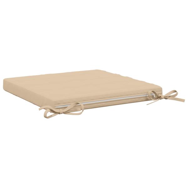 4-teilige Sitzkissen SOEST 4 stk. 100 % Polyester Creme
