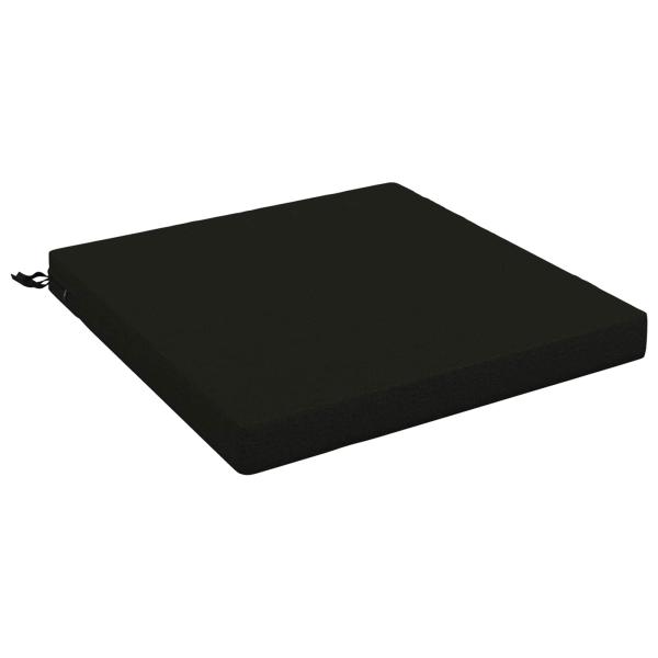 ARDEBO.de - 1-teiliges Sitzkissen SOEST 100 % Polyester Schwarz