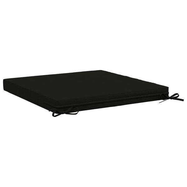 1-teiliges Sitzkissen SOEST 100 % Polyester Schwarz