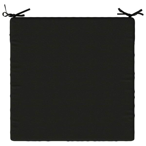 1-teiliges Sitzkissen SOEST 100 % Polyester Schwarz