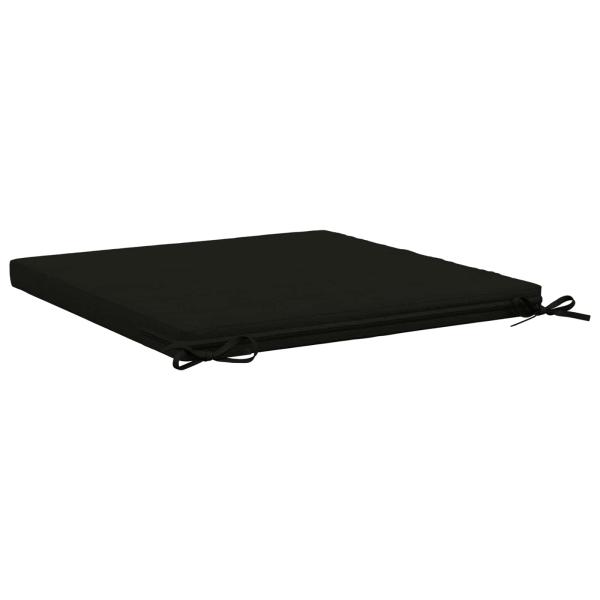 1-teiliges Sitzkissen SOEST 100 % Polyester Schwarz
