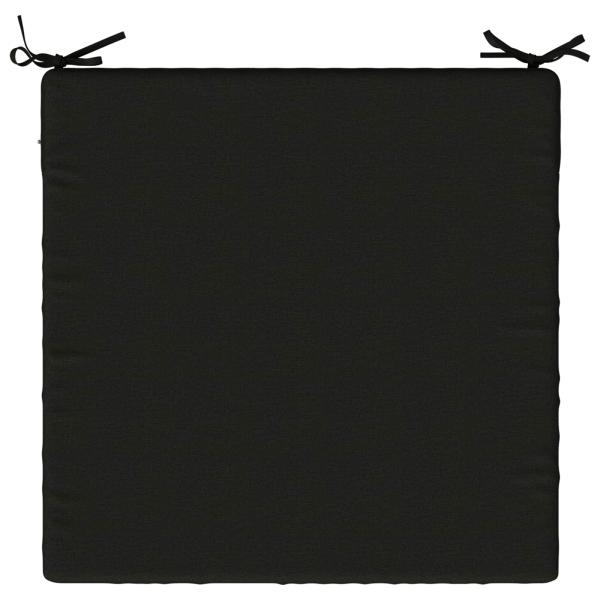 1-teiliges Sitzkissen SOEST 100 % Polyester Schwarz