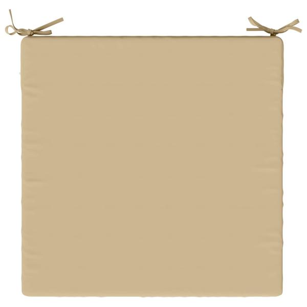 4-teilige Sitzkissen SOEST 4 stk. 100 % Polyester Beige