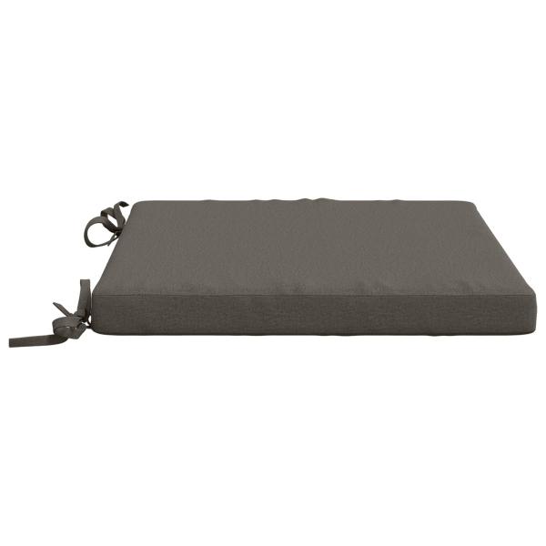 4-teilige Sitzkissen SOEST 4 stk. 100 % Polyester Grau