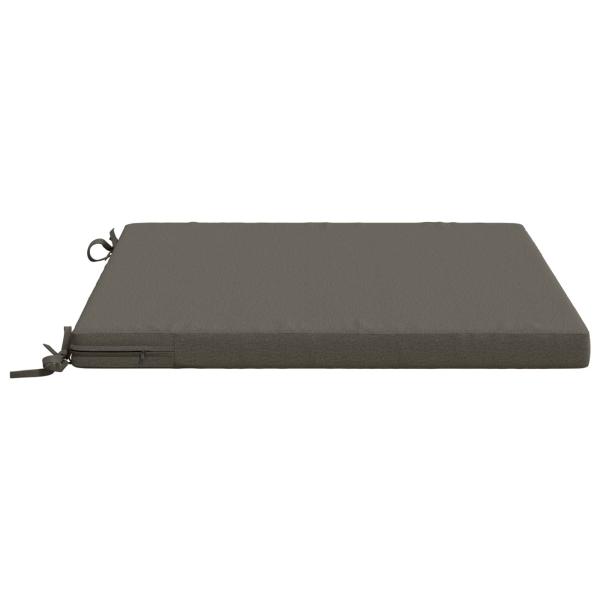 1-teiliges Sitzkissen SOEST 100 % Polyester Grau 80 x 80 x 5 cm