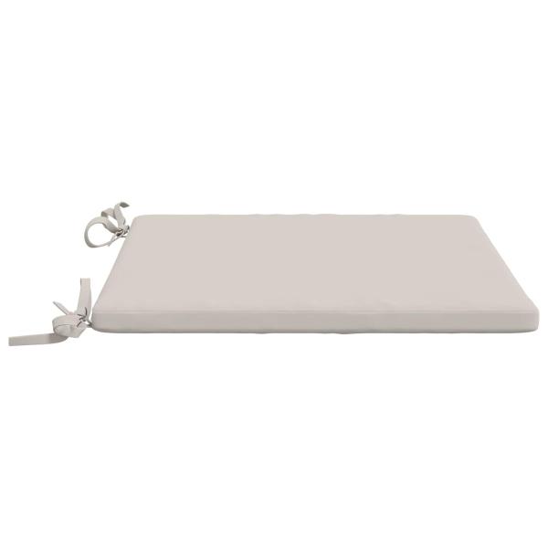 Sitzkissen SOEST 4 stk. 100 % Polyester Weiß 40 x 40 x 3 cm