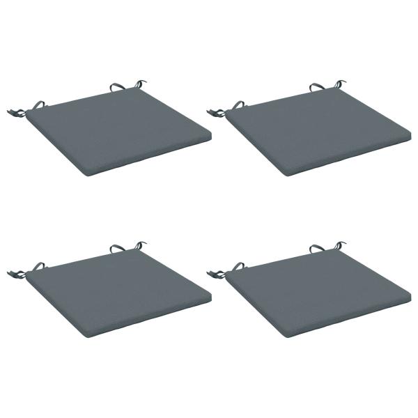 Sitzkissen SOEST 4 stk. 100 % Polyester Blau 40 x 40 x 3 cm